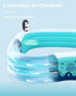 Inflatable Kids Pool with Penguin Sprinkler - Fan Shape