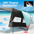 SEBOR Deluxe Pop-up Canopy Beach Tent, XL with Dark Shelter Technology