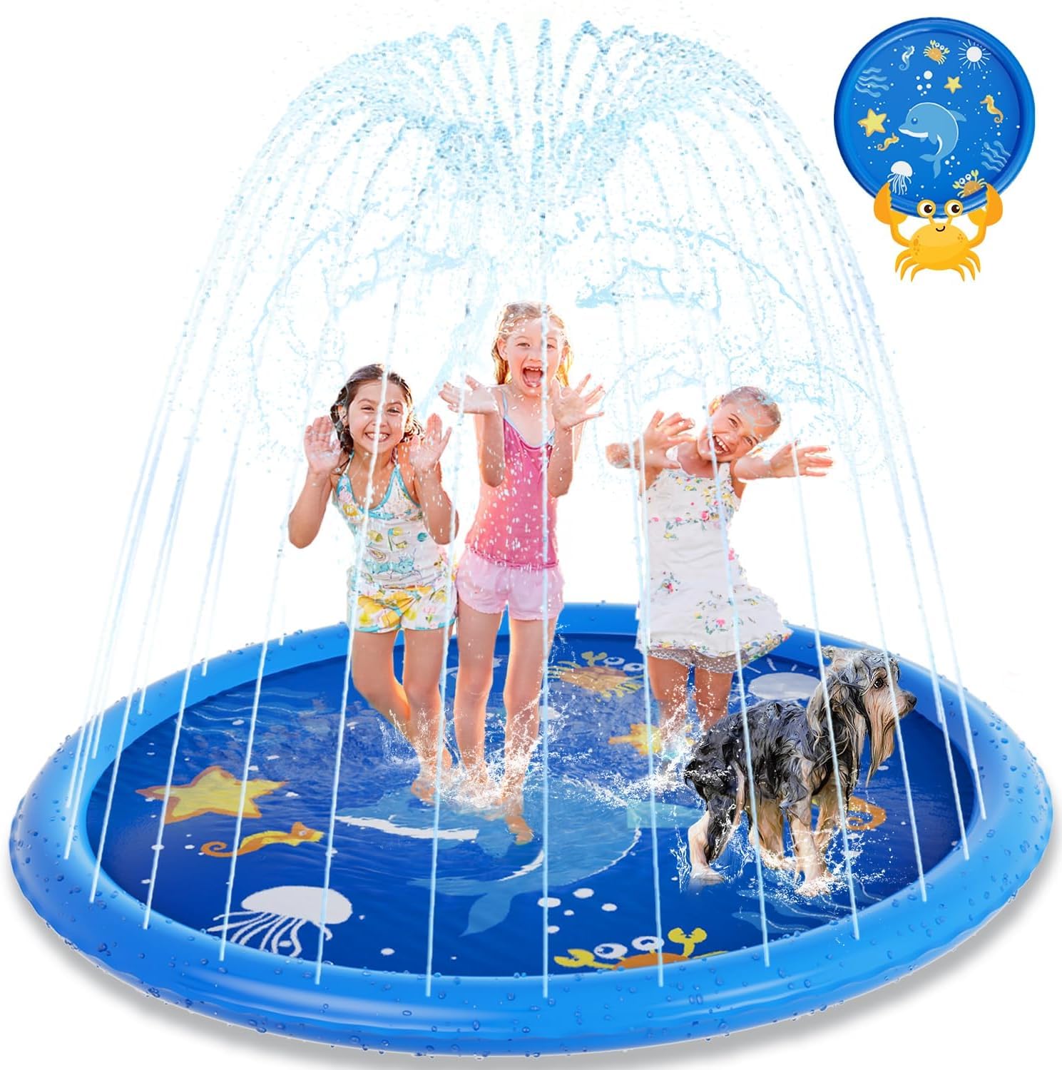 Sebor Thicken Splash Pad for Toddlers