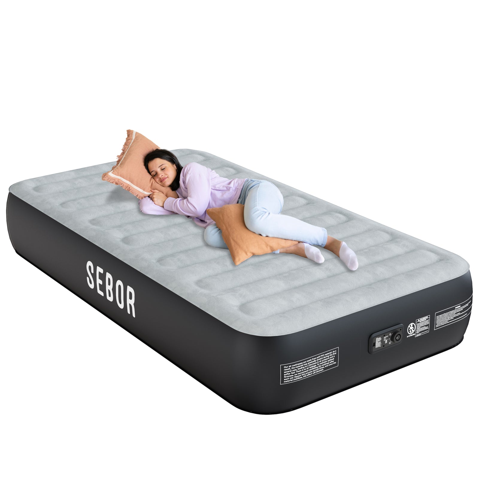 Classic Air Bed with Built-in Pump